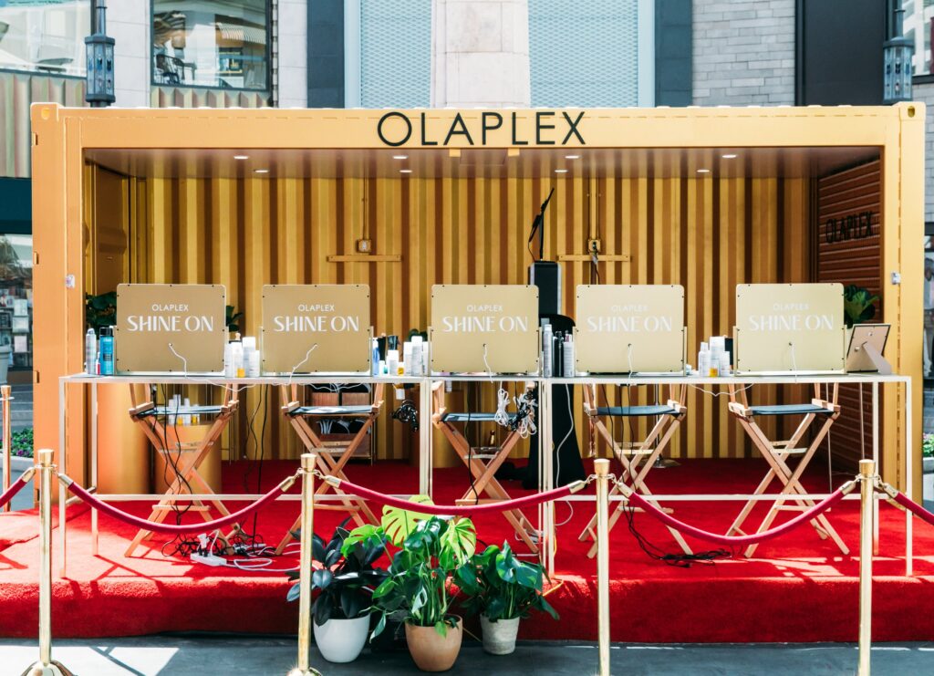 Olaplex Awards Season Popup, event photo