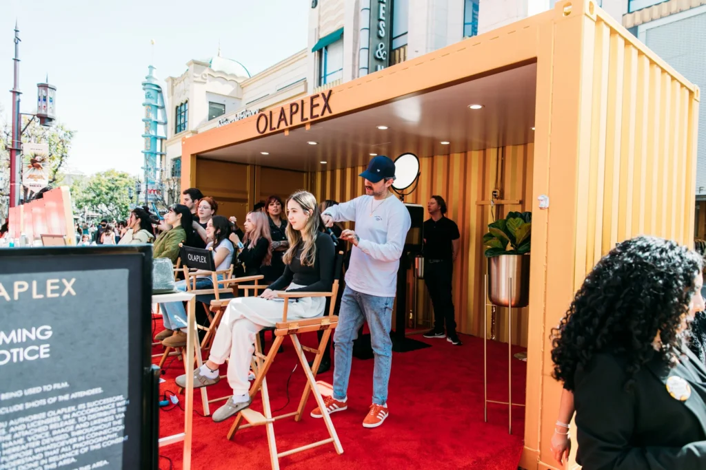 Olaplex Awards Season Popup, event photo