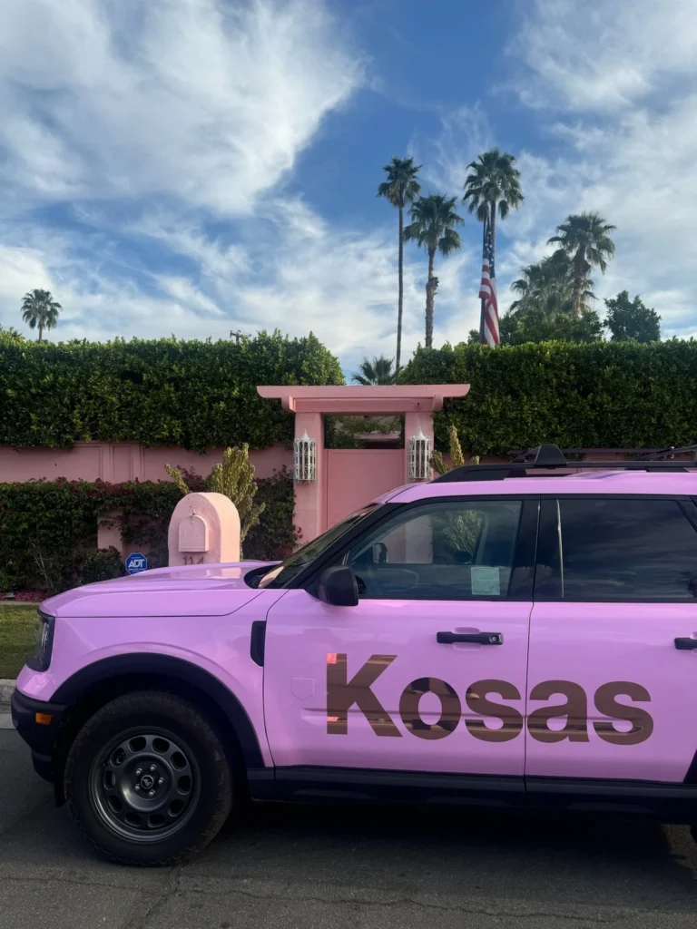 Kosas DreamBeam Coachella Fleet, event photo