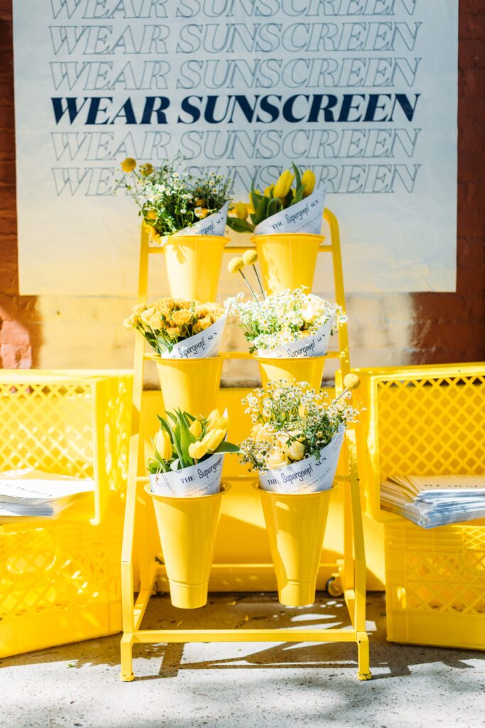 Supergoop! Sunshine Shack, event photo