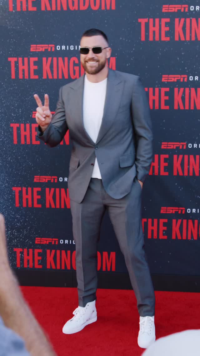 Red carpet arrival at the premiere of ESPN The Kingdom in Kansas City
