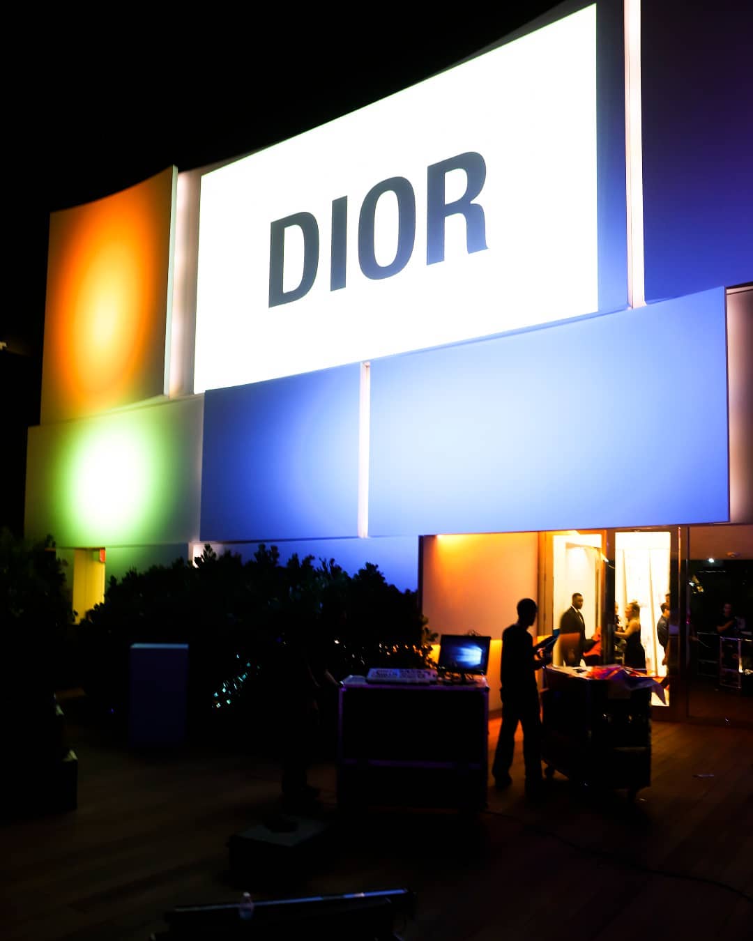 Dior gathering during Art Basel Miami Beach